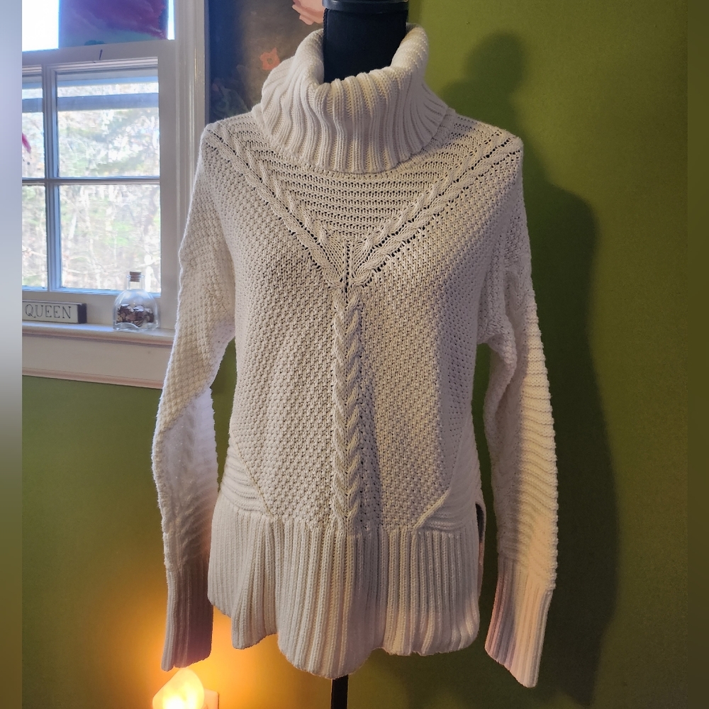 Rachel Ashwell Shabby Chic ALL Cotton Sweater M